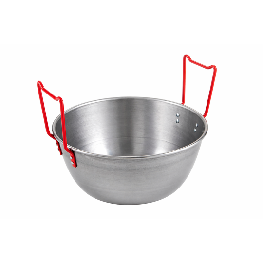 Poêle friteuse double profonde polie