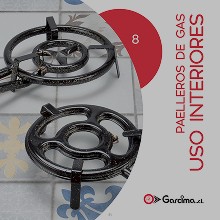 PAELLEROS DE GAS USO INTERIORES