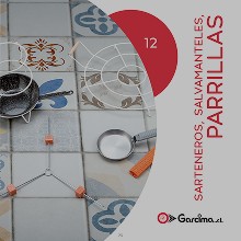 SARTENEROS, SALVAMANTELES, PARRILLAS