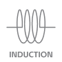 Compatible inducción